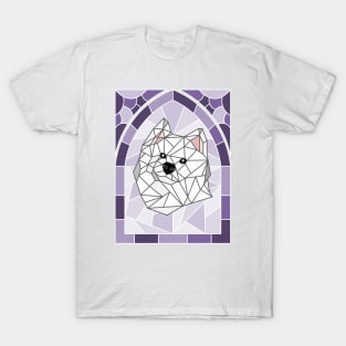 Stained Glass Samoyed T-Shirt